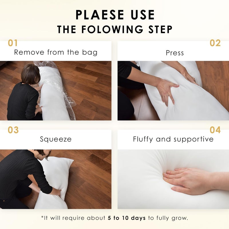 Comodo Luxury Body Pillow High-End Class (Made in Japan / 63 x 20 inch (160 x 50cm)) Dakimakura Pillow for Side Sleepers (Anime/Maternity) CMD9900LS Genuine Product Fabric Feel Level up - Image 5